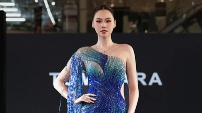 Andreplassen Tam Nhu vender tilbake til catwalken etter bryllupet med forretningsmannen.