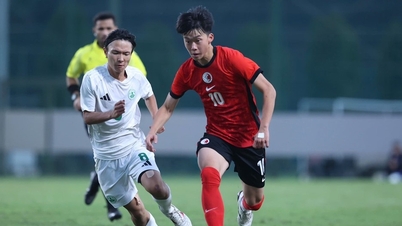 L'équipe U17 de Hong Kong (Chine) a bien entamé sa compétition avant son match contre l'équipe U17 du Vietnam.