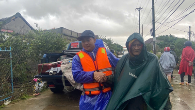 ダクラク・ホアタム洪水地帯、「兵士の帰還」で人々の心が温まる