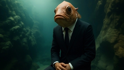 Om människor utvecklades för att leva under vattnet, vilken konstig form kan de ha tagit?