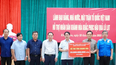 Ο Khanh Hoa στέλνει ευχαριστήρια επιστολή στην Επιτροπή του Κόμματος, την κυβέρνηση και τον λαό της πόλης Χο Τσι Μινχ