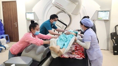 The radiotherapy machine is working at full capacity, doctors work overtime, patients have to wait.