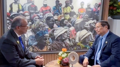 ນາ​ຍົກ​ລັດ​ຖະ​ມົນ​ຕີ​ຮຽກ​ຮ້ອງ​ໃຫ້ WHO ສະ​ຫນັບ​ສະ​ຫນູນ​ການ​ປ້ອງ​ກັນ​ພະ​ຍາດ​ຫຼັງ​ຈາກ​ພະ​ຍຸ​ປະ​ຫວັດ​ສາດ​ແລະ​ໄພ​ນໍ້າ​ຖ້ວມ