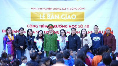 メオ・ヴァック・コミューン、ティア・クア・シ幼稚園の開園式