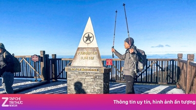 На вершине Фансипан появился лед