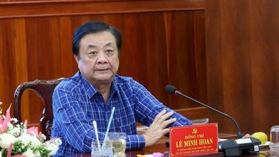 Nationalförsamlingens vice ordförande Le Minh Hoan arbetar i Sa Dec-distriktet, Dong Thap