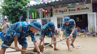 Škola důstojníků letectva spojila síly, aby pomohla lidem překonat následky povodní
