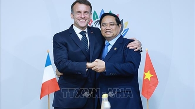 Premiér Pham Minh Chinh se u příležitosti summitu G20 setkal s francouzským prezidentem a generálním tajemníkem OECD.