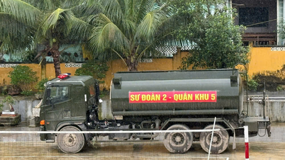 Дивізіон 2 (військовий район 5) забезпечує чистою водою жителів Донг Суана (Дак Лак)