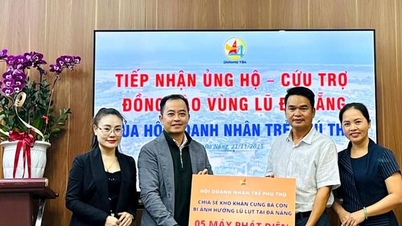 Doanh nhân trẻ Việt Nam huy động hơn 25 tỷ đồng chung tay vì đồng bào vùng lũ