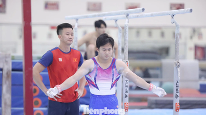 A equipe de ginástica do Vietnã está em perfeitas condições e pronta para conquistar os Jogos do Sudeste Asiático de 2033.