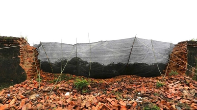 Se anuncia una situación de emergencia por desastre natural tras el colapso del muro de la Ciudadela Imperial de Hue.