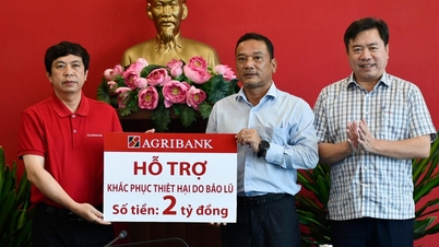 Agribank continúa apoyando la recuperación de los daños causados ​​por las inundaciones