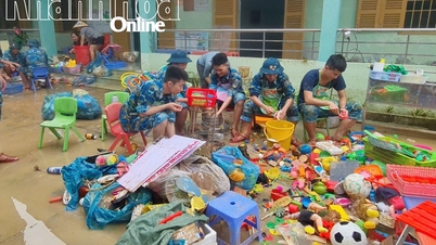 La División de Defensa Aérea 377 ayuda activamente a las personas a superar las consecuencias de las inundaciones