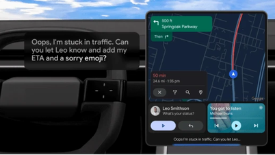 Gemini bắt đầu triển khai đến Android Auto trên toàn cầu
