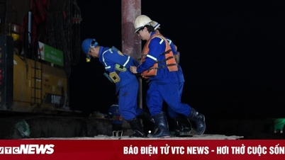 ক্যান থো - ভিন লং সংযোগকারী সেতুর নির্মাণ কাজ রাতভর অব্যাহত ছিল