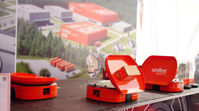 تم عرض سلسلة من التقنيات في معرض الاتصال التجاري بين فيتنام ولاوس.