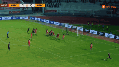 ក្រុម Hai Phong FC លេងបានល្អណាស់ ប៉ុន្តែ Hoang Duc បានជួយក្រុម Ninh Binh ឲ្យទទួលបានជ័យជម្នះដ៏រំភើបមួយ។