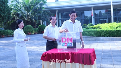 동나이 신문, 라디오, 텔레비전은 자연재해로 피해를 입은 사람들을 지원합니다.