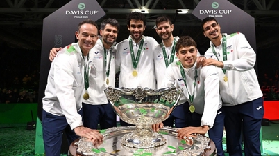 Tuyển Ý đánh bại Tây Ban Nha, lập hat-trick vô địch Davis Cup