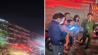 Hanoi: 5 mensen gered bij brand in Thanh Liet-afdeling