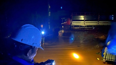 Lam Dong Electricity herstelt vannacht de stroomvoorziening voor slachtoffers van de overstromingen