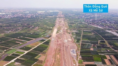 Кільцева дорога Ханоя 4: Хунг Єн передає 97% будівельного майданчика, будівництво прискорюється