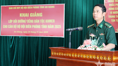 ເປີດ​ຊຸດ​ອົບຮົມ​ພາສາ​ຂະ​ແມ​ໃຫ້​ເຈົ້າ​ໜ້າ​ທີ່​ປ້ອງ​ກັນ​ຊາຍ​ແດນ​ແຂວງ ອານ​ຢາງ