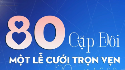 호안끼엠 호수 보행자 거리에서 80쌍의 커플이 모여 대규모 결혼식을 올릴 예정이다.