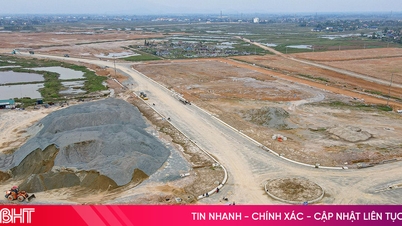 El sol regresa y el proyecto del Parque Industrial VSIP Ha Tinh acelera su construcción