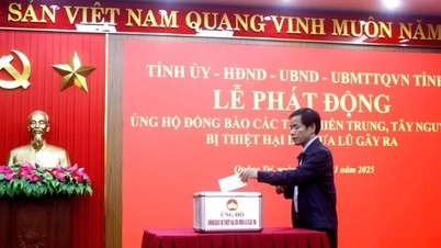 Quang Tri calls for and launches support for people in the central region,...