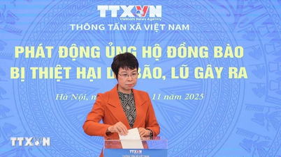 A vietnami hírügynökség kampányt indított az árvízkárosultak megsegítésére.