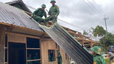 Evacuate 5 households in Hung Son commune from areas at risk of landslides