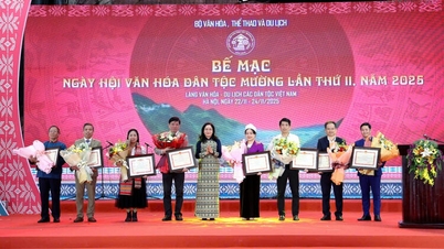 Cérémonie de clôture du 2e festival culturel ethnique Muong en 2025