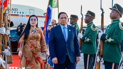 Le Premier ministre rentre à Hanoï, concluant avec succès sa visite au Koweït, en Algérie et en Afrique du Sud.