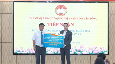 Petrolimex sprijină 3 miliarde VND pentru a ajuta Lam Dong să depășească consecințele inundațiilor