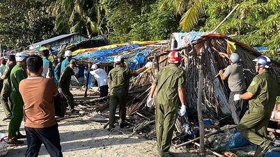 Das Volkskomitee der Sonderzone Kien Hai wirbt für die Entfernung von provisorischen Häusern und Hütten, die auf staatlich verwaltetem Land errichtet wurden, und unterstützt die Bevölkerung dabei.