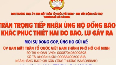 Les dons cessent d'être reçus, les gens les partagent avec les victimes des inondations via des comptes bancaires.