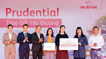 Prudential sprijină două grădinițe afectate de dezastre naturale în Thai Nguyen