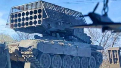 Russland utplasserer det oppgraderte TOS-1A Solntsepek-systemet mot superkraftige droner