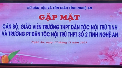 Το Τμήμα Εθνικών Μειονοτήτων και Θρησκευμάτων διοργανώνει εκδηλώσεις για να τιμήσει την Ημέρα των Βιετναμέζων Δασκάλων στις 20 Νοεμβρίου