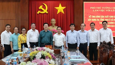 Віце-прем'єр-міністр Май Ван Чінь працює в провінції Тайнінь над соціально-економічною ситуацією у 2025 році.