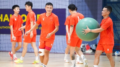 Đội tuyển Futsal Việt Nam tích cực chuẩn bị cho SEA Games 33