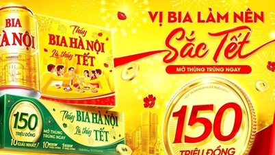Open millions of golden fortunes to welcome a prosperous New Year with Hanoi Beer Tet 2026