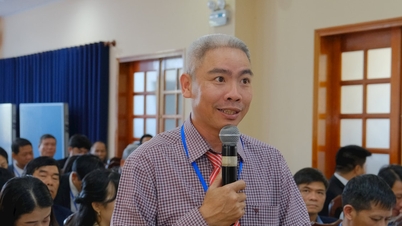 Mempromosikan demokrasi dan kecerdasan untuk memberikan kontribusi pendapat terhadap Laporan Politik Kongres Front Tanah Air Provinsi Lam Dong