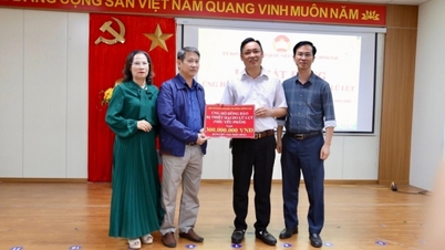 হং গাই ওয়ার্ড: বন্যাদুর্গত এলাকার মানুষদের সহায়তার জন্য ১.৪ বিলিয়ন ভিয়েতনামি ডং-এরও বেশি তহবিল এবং পণ্য পেয়েছে