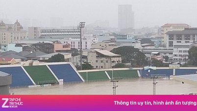 Стадіон SEA Games 33 затопило