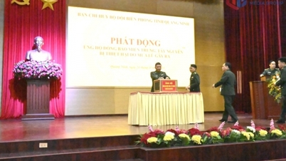 ກອງບັນຊາການທະຫານຊາຍແດນ ແຂວງ ກວາງນິງ ໄດ້ເປີດບັ້ນຂົນຂວາຍໜູນຊ່ວຍປະຊາຊົນເຂດພູດອຍພາກກາງ ແລະ ພາກກາງທີ່ໄດ້ຮັບຜົນກະທົບຈາກໄພນໍ້າຖ້ວມ ແລະ ພາຍຸ.