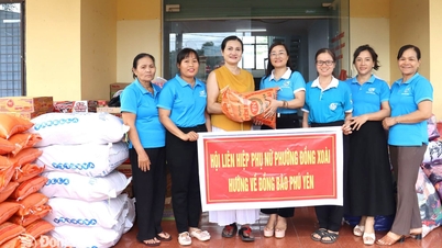 More than 4 tons of rice and essential goods are ready to support people affected by natural disasters.
