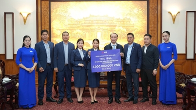 MB, 후에시에 30억 VND 지원…자연재해 극복 위해 힘쓸 것